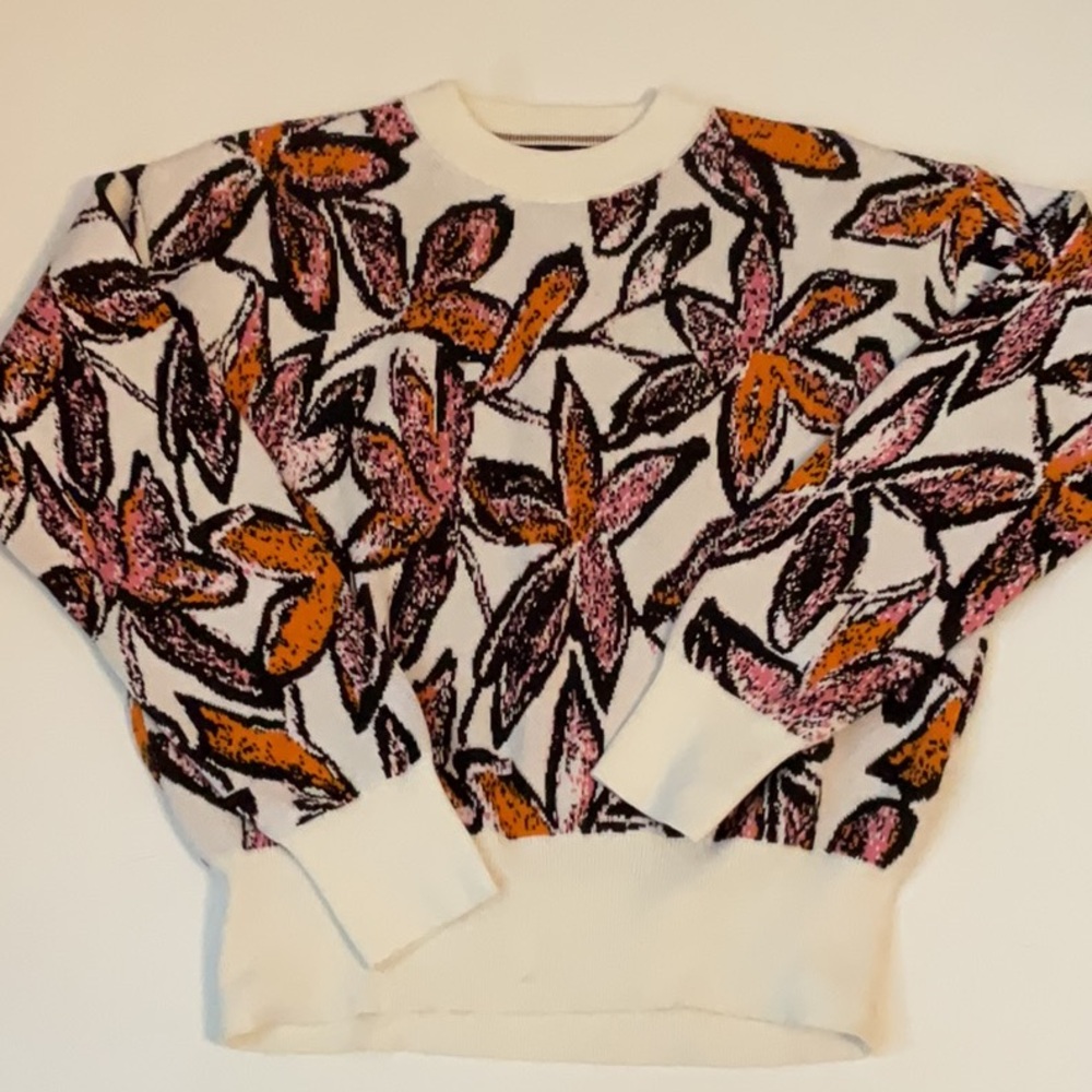 HUGO BOSS Fargareta Floral Intarsia Sweater - Picture 9 of 15